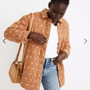 NWOT Madewell quilted Belrose Jacket